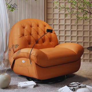 Ghế Sofa Lười Thư Giãn,Ghế Sofa Thư Giãn Bọc Da Cao Cấp, Decor Phòng Hiện Đại - Nội Thất Luna