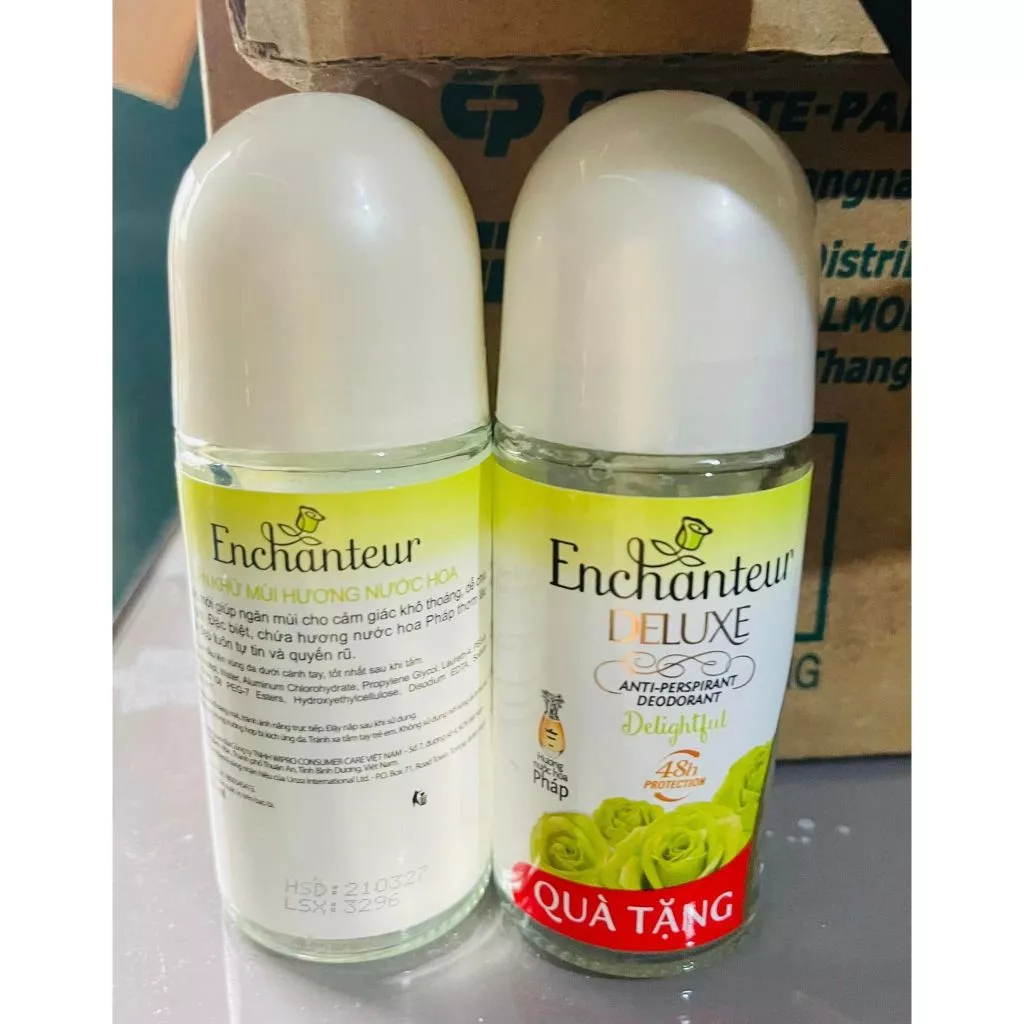 40ml-Lăn Khử Mùi ENCHANTER Hương Nước Hoa Khô Thoáng 48h