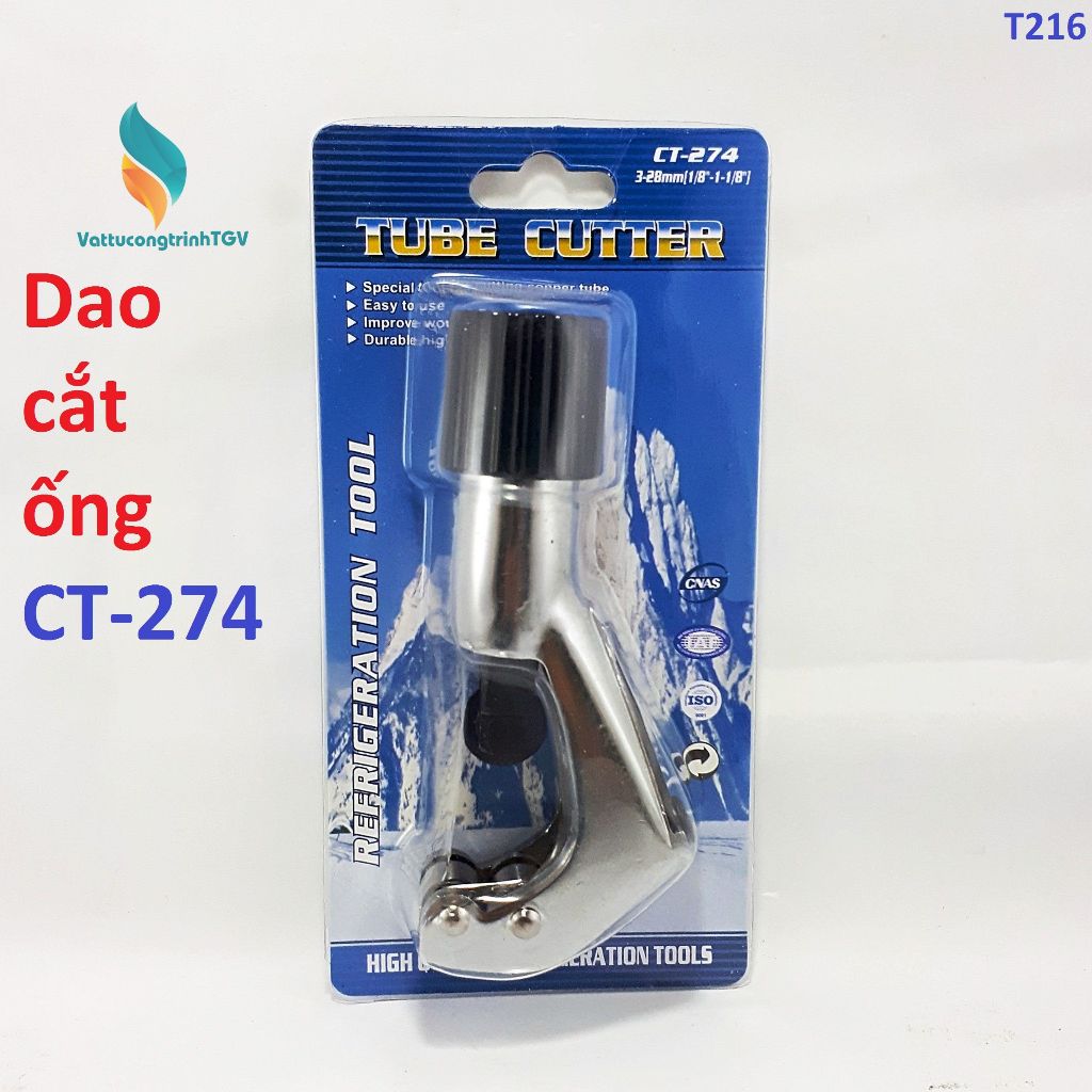 Dao cắt ống đồng CT-274 size 3-32mm