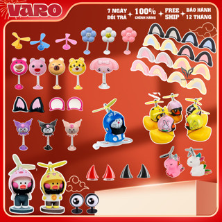 [Kèm Keo 3M]Phụ Kiện Gắn Mũ Bảo Hiểm Tai Mèo Tai Gấu Vịt Vàng Gắn Xe Trang Trí Nón Bảo Hiểm Cao Cấp