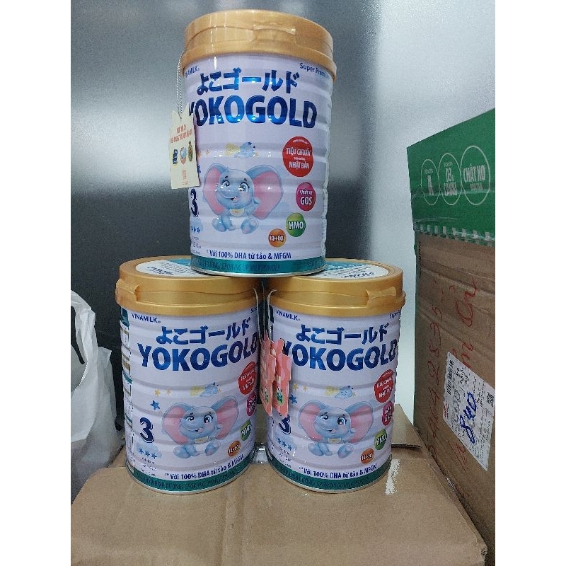 [ HCM ] Sữa bột Vinamilk Yoko Gold 3 850g HSD 2026
