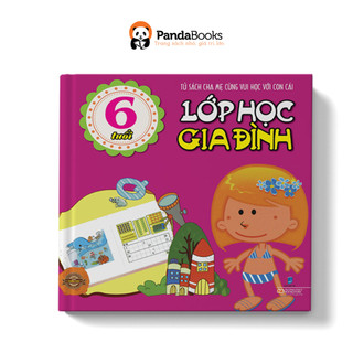 Sách pandabooks lớp học gia đình - 6 tuổi