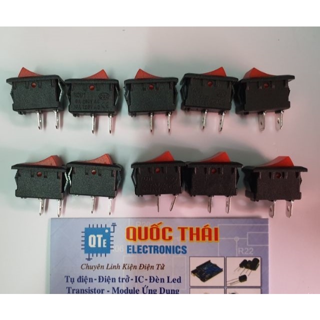 Combo 10 công tắc on off (15x20mm)
