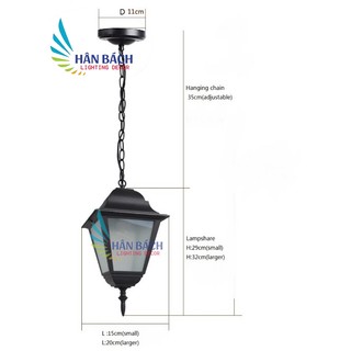 Đèn thả ngoài trời,đèn thả ban công