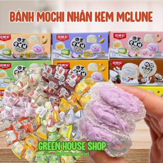 SỈ: Hộp 2.5kg bánh mochi MCLUNE nhân kem sữa  phủ dừa mix 9 vị