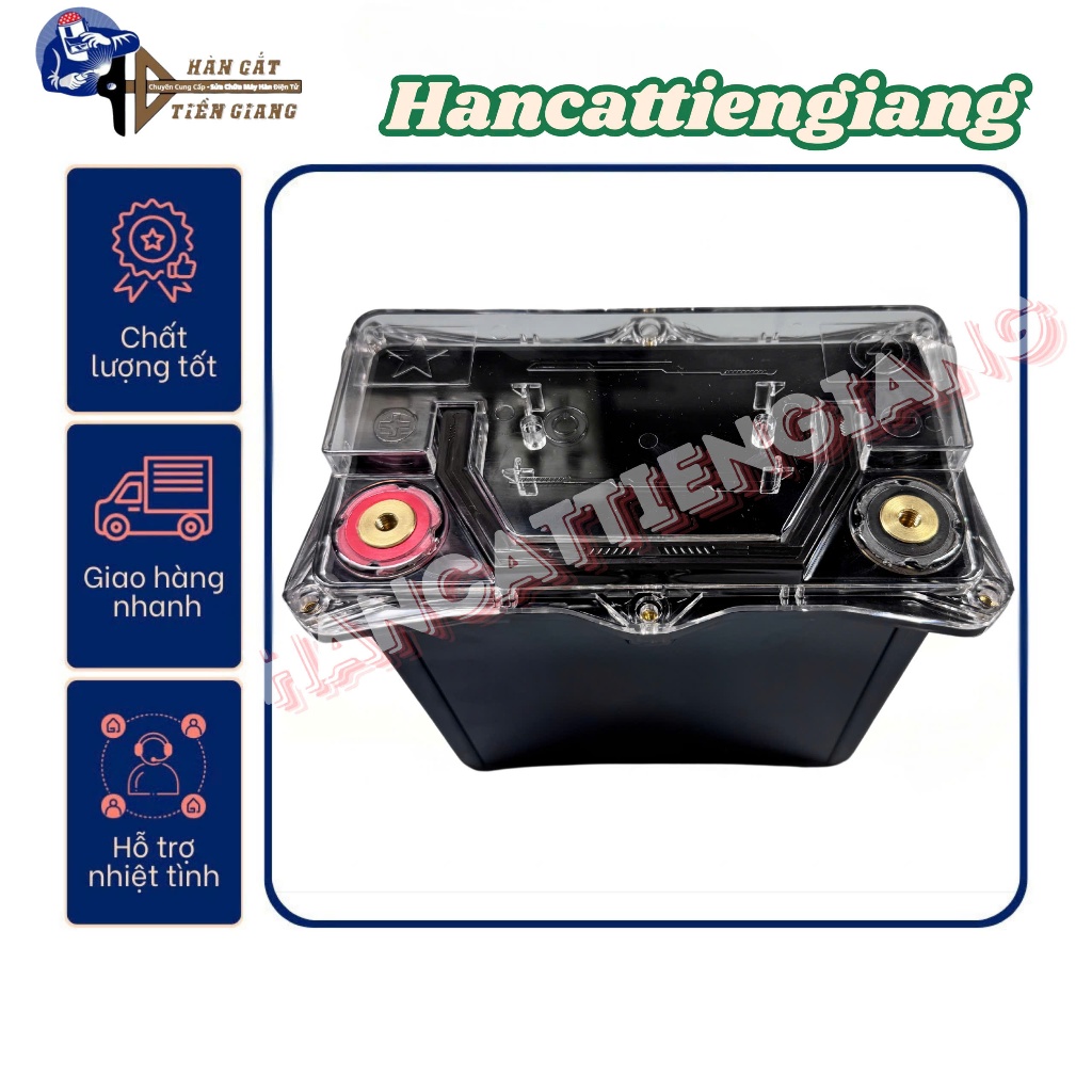 Hộp Đựng Pin 30Ah 8 cell 33140 Chống Nước Tuyệt Đối, Vỏ Bình Pin Mẫu Mới Nhất