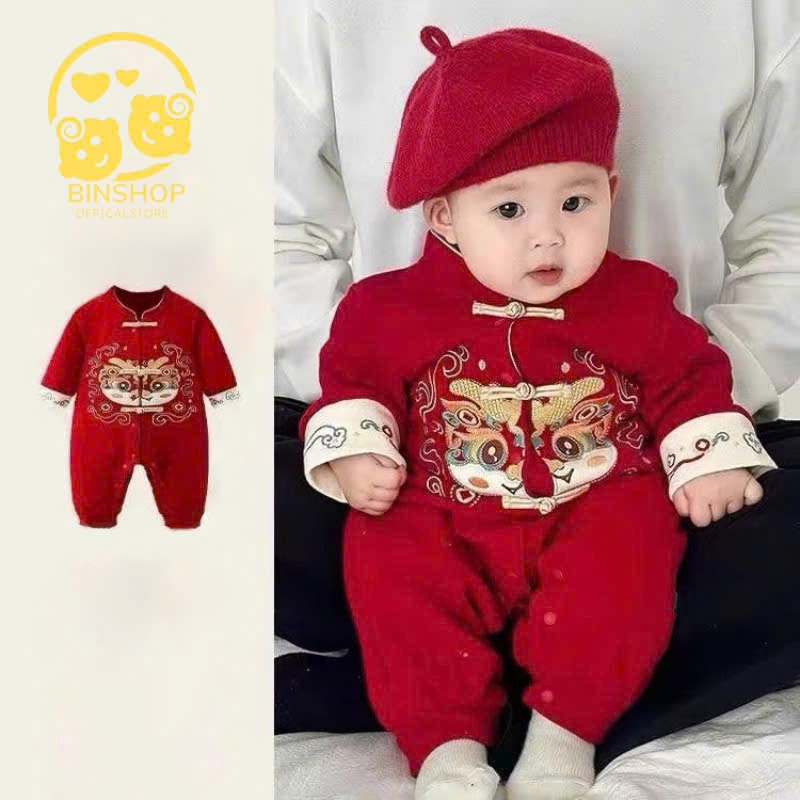 Quần áo Tết cho bé trai bé gái lót lông nhung ấm áp,Body tết cho bé trai bé gái, Đồ tết cho bé trai 