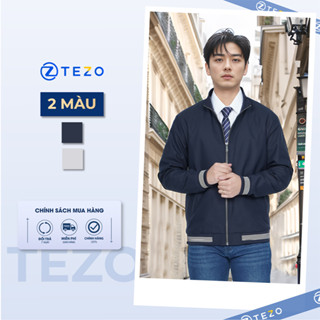 Áo jacket kaki nam khoác nam lót lông Tezo 24AKK5029