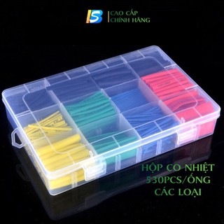 Hộp túi ống gen dây co nhiệt cách điện shengbo CXQ2100 nhiều màu đủ kích cỡ 164 530 800 ống 