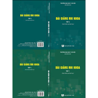 Sách - Bài giảng nhi khoa ( combo tập 1 + tập 2)