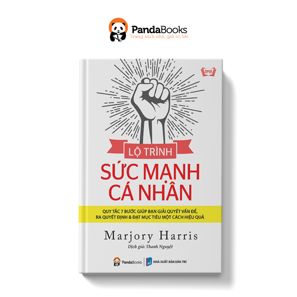 Sách PANDABOOKS - Lộ Trình Sức Mạnh Cá Nhân Quy tắc 7 bước giúp bạn giải quyết vấn đề