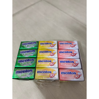 Kẹo ngậm Mentos không đường 35g Hương Bạc Hà Chanh Bạc Hà Đào Bạc Hà 