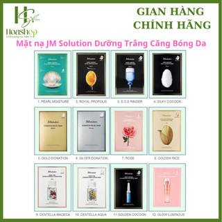 Mặt nạ JM Solution Dưỡng Trắng Căng Bóng Da 1Miếng