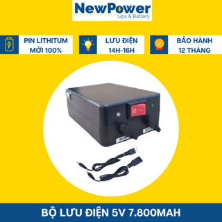 Bộ lưu điện UPS 5V dùng cho camera 5V, các thiết bị 5V..bảo hành 12 tháng