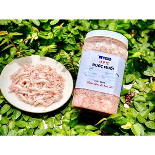 Ruốc muối - Mắm tép Hàn Quốc dùng làm kim chi, nước sốt hoặc ăn sống - 500GR/HŨ ( CÓ THÙNG 20KG)