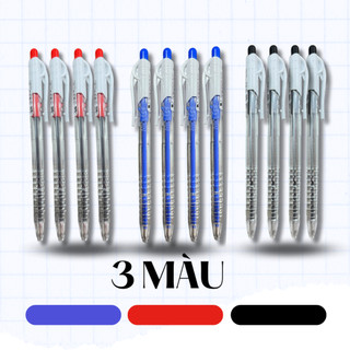 Hũ 50 cây Bút TL-079 Thiên Lộc đầu ngòi 0.7mm Mực Xanh/Đỏ/Đen