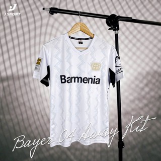 Bộ quần áo bóng đá Bayer Leverkusen trắng sân khách 2025