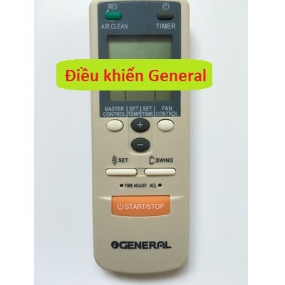 Remote điều khiển điều hòa máy lạnh General mới
