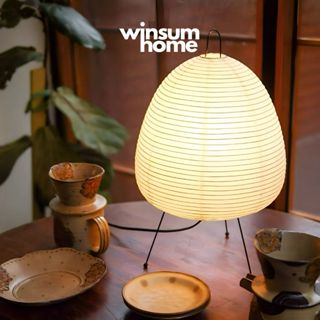 Đèn đặt bàn AKARI phong cách Nhật Bản, chất liệu giấy gạo cao cấp - DBA01