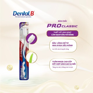 [NEW] Combo 2 Bàn Chải Đánh Răng Cao Cấp Dental B Lông Chải Siêu Mềm Sạch Hết Mảng Bám Tránh Chảy Máu Chân Răng