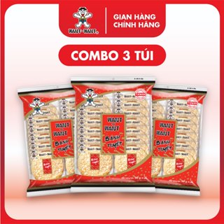  Combo Bánh Gạo Tuyết Want Want Hương Gạo Nhật Gói 84g 150g Giòn Ngon Tiện Lợi 