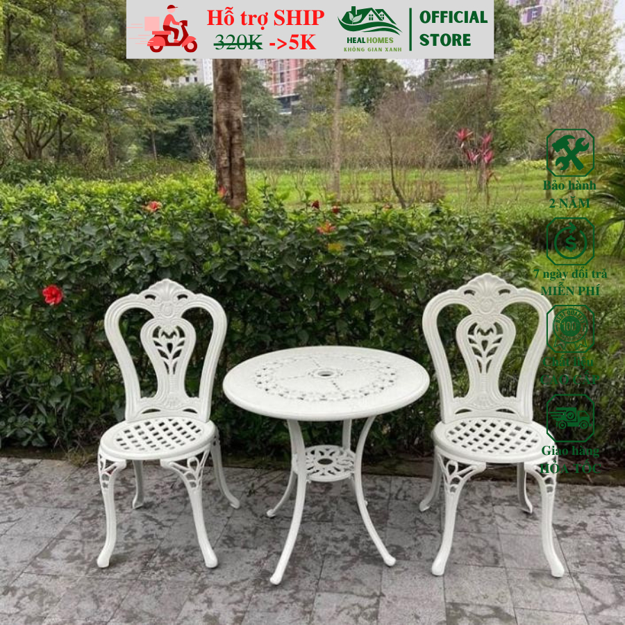 Bàn Ghế Ban Công Ngoài Trời HEALHOMES MT-D68