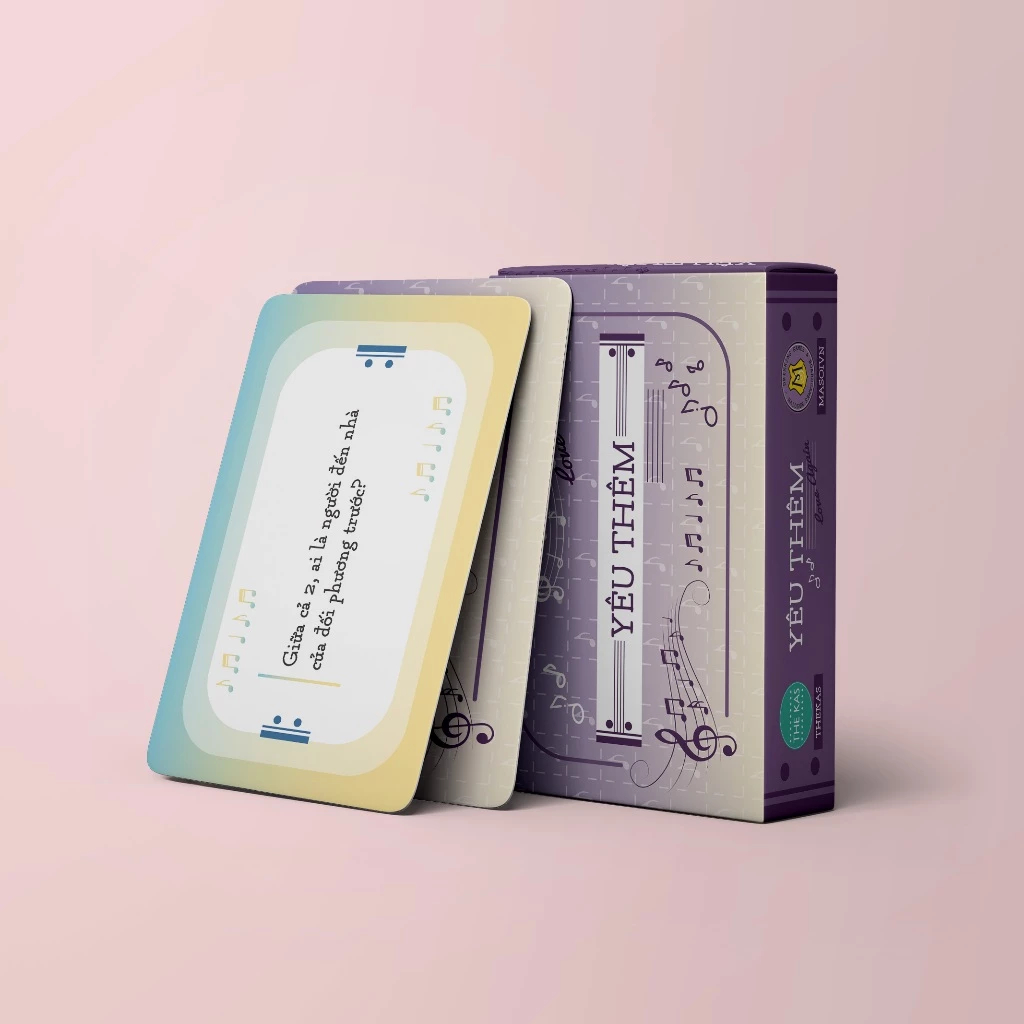 Combo 10 Bộ Begin Again THE KAS Bộ Bài Cặp Đôi, Party Game Thấu Hiểu, Lắng Nghe