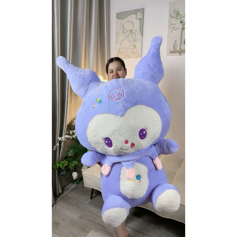 Gấu bông kurumi hottrend , thú nhồi bông kuromi siêu to