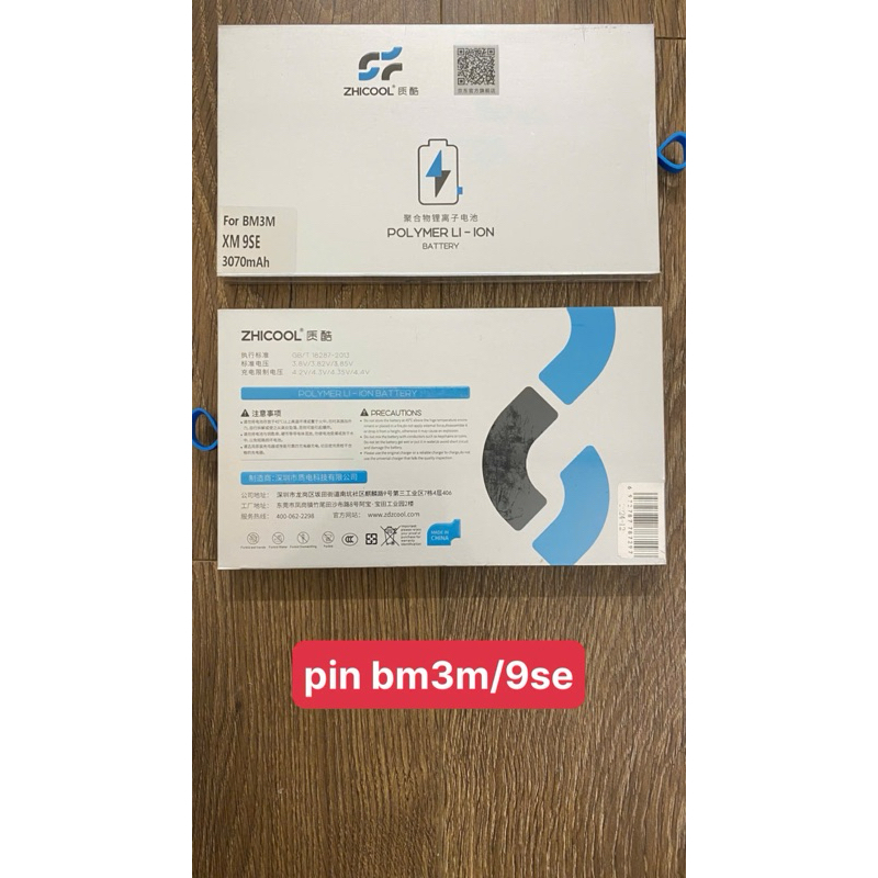 Pin Zhicool BM3M Xiaomi Mi 9SE