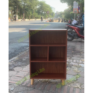 Tủ kệ sách chân gỗ đa năng dài 60cm