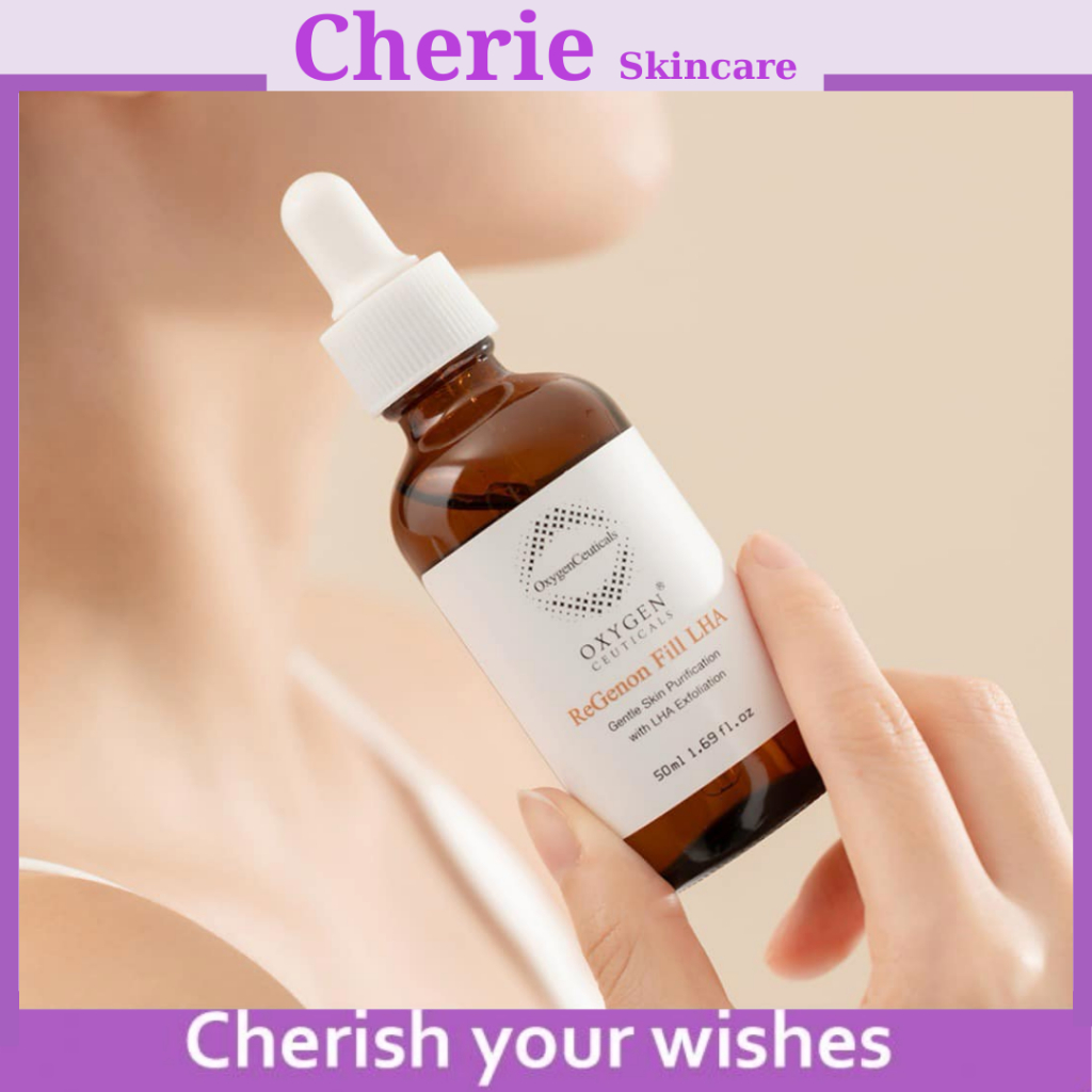 Peel fill LHA Oxygen cho mọi nền da ( Peel căng bóng, hỗ trợ mờ sắc tố, da bị mụn viêm nhẹ nhạy cảm 