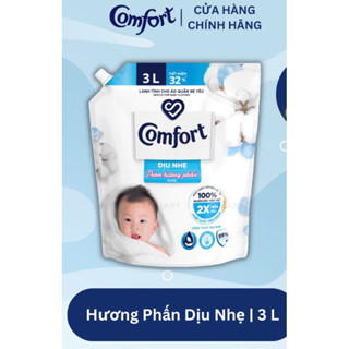 Nước xả vải Comfort túi 3L/3.2L mầu trắng