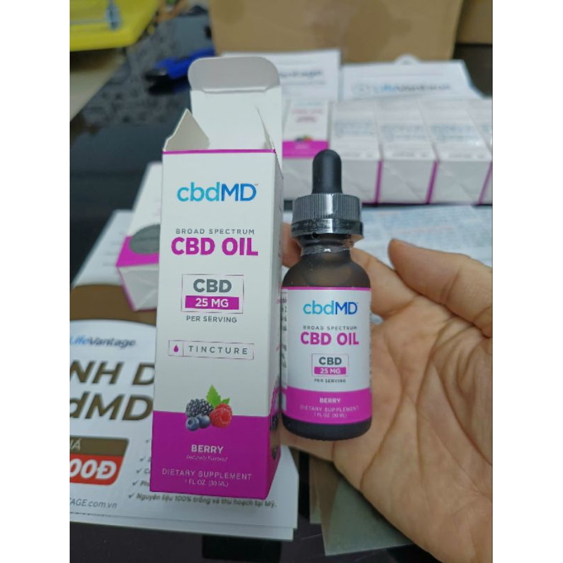 Tinh dầu CBDMD Berry LifeVantage mỹ.