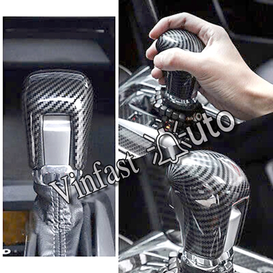 Ốp Bảo Vệ Cần Số Civic 2022 2023 2024 2025 Cacbon - Ốp Chống Xước Tay Số Honda Civic