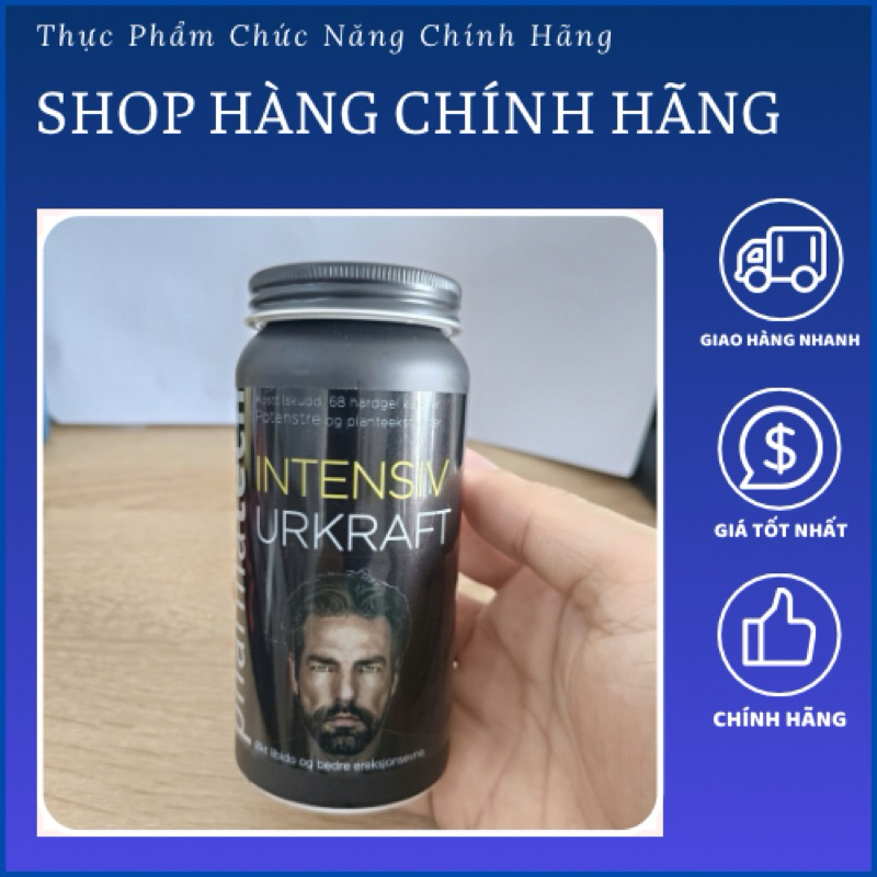 Intensiv Urkraft Pharmatech tăng cường sức khỏe sinh lý nam giới và tăng ham muốn nam giới. 68 viên