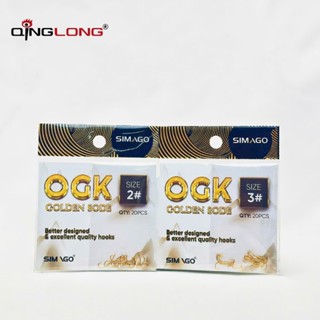 Lưỡi chuyên câu diếc, màu vàng  Simago Golden Sode OGK