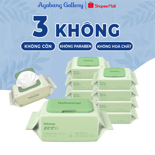 Khăn Ướt BeBesup Zero 20 Tờ Agabang Gallery Cao Cấp Không Mùi, Không Cồn, Khăn Ướt Dành Cho Bé