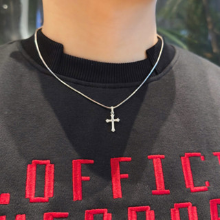 Dây chuyền bạc mặt thánh giá unisex thiết kế sang trọng - Trang Sức MINA JEWELRY