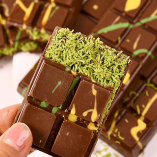Socola Dubai Nhân Sợi Kaitafi Giòn Tan Vị Matcha, Hạt Dẻ, Dừa Hot Trend - Chị7FOOD