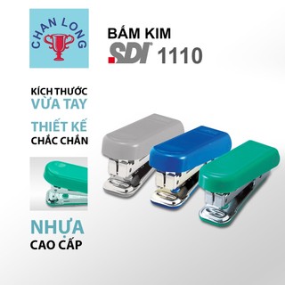 Bấm kim/dập kim mini số 10 chính hãng sdi 1110. dùng văn phòng, học sinh. bấm 16 tờ. thép không rỉ, siêu bền.