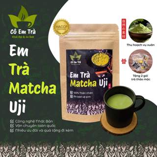 Bột Em Trà Matcha UJI YANO 30g (Có Quà Tặng) Nguyên Chất / NHẬT BẢN Bột Trà Xanh - Không Đường Sữa