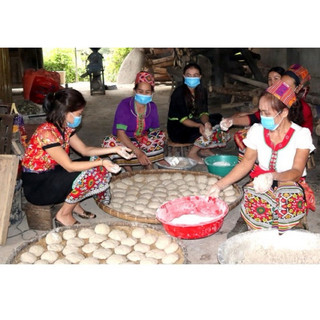 cốm sữa / nếp đục / ngô tím / đòng đòng thủ công không đau đầu không khát nước