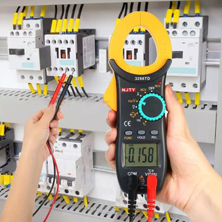 Ampe kìm kẹp đa năng dt3266l - njty 3266td đồng hồ đo điện đo tụ tần số nhiệt độ
