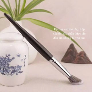 Cọ Tán Kem Nền Ducare Kích Thước 15*2 Cm, Chất Liệu Thân Bằng Nhựa Và Sợi Nylon Và Sợi Tơ Nhân Tạo