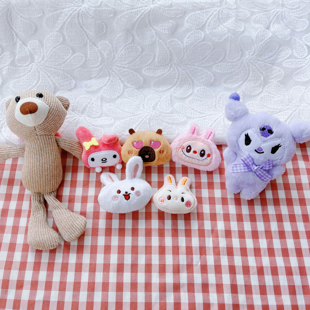 [JANE STORE] Charm Cài Áo Dễ Thương, ghim cài áo chất liệu bông mềm