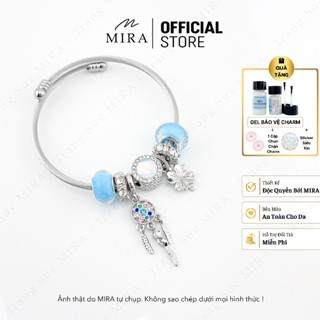 Lắc Tay Vòng Tay Charm Mira&Co LACTAY18 Charm Dreamcatcher Phụ Kiện Vòng Tay TiTan Charm Xi Bạc
