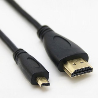 Dây Cáp HDMI To Micro HDMI 50cm HL Studio - Màu Đen, Giắc Mạ Đồng
