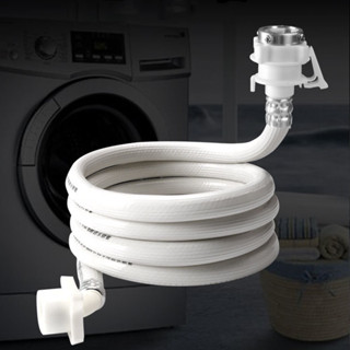 Dây cấp nước máy giặt (1.5-2 mét) đầu INOX - không rỉ nước