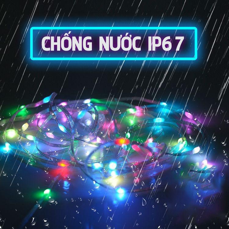 Dây Đèn Led đuổi ARGB 10aM Cổng USB 16 Triệu Màu Nháy Theo Nhạc, Chống Nước, Điều Khiển Remote