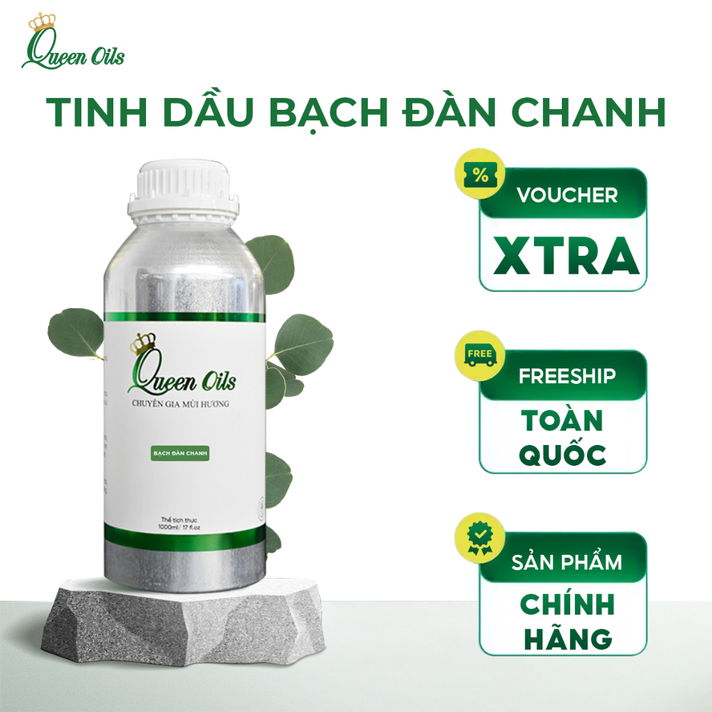 [QUEEN OILS] Eucalyptus Essential Oil - Tinh Dầu Bạch Đàn Chanh Queen Oils